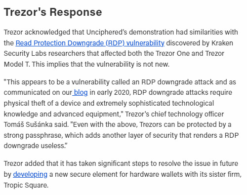 hacking trezor